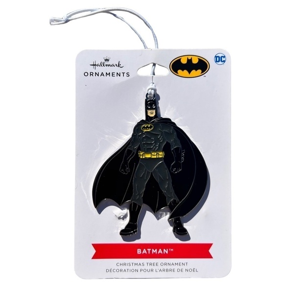 NEW DC/ HALLMARK/ WB - FUN BATMAN/Super Hero - 2D Metal Christmas Ornament - Picture 2 of 7